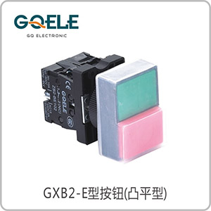 带防水罩凸平型双位钮