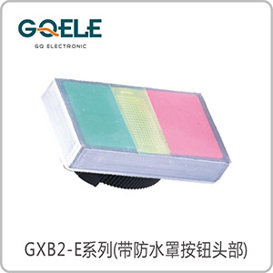 带灯双平型双位钮头部